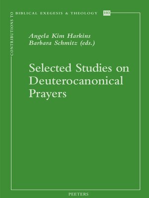cover image of Selected Studies on Deuterocanonical Prayers